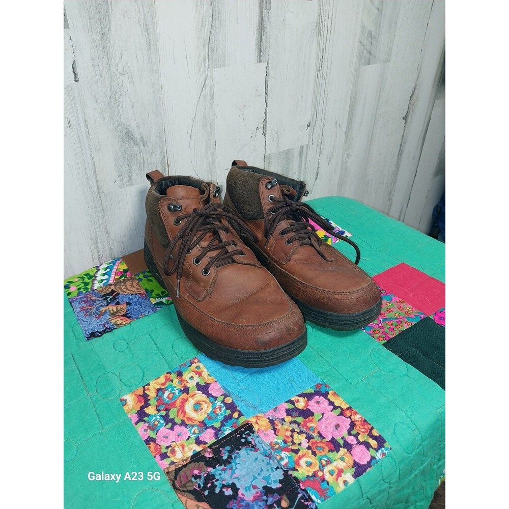 Abeo 24/7 Ridley Boots Lace Up Slip Resistance Brown Men's Size 11.5